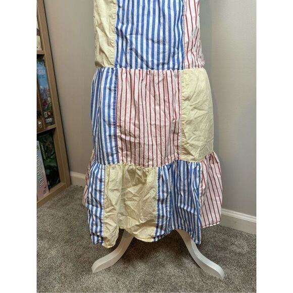 Vineyard Vines Party Stripe Halter Dress Medium - Picture 5 of 8